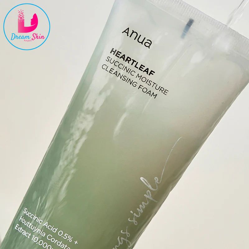 Anua Heartleaf Succinic Moisture Cleansing Foam, 150ml